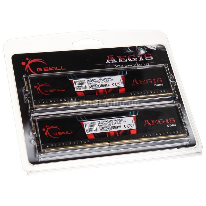 Ram DDR4 Gskill 4GB 2400Mhz Aegis ฮีทซิงค์แท้