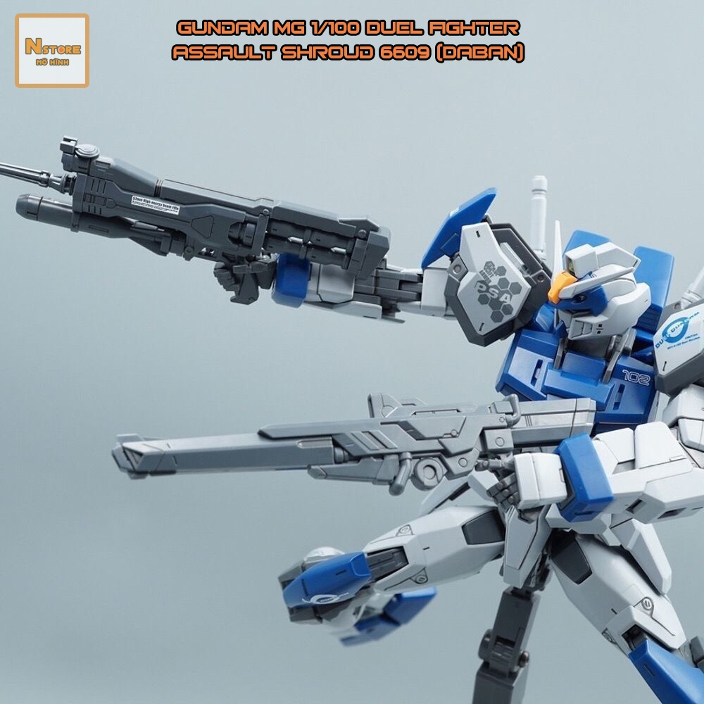 MG 1/100 Duel Fighter Assault Shroud 6609 Daban Assembly Model