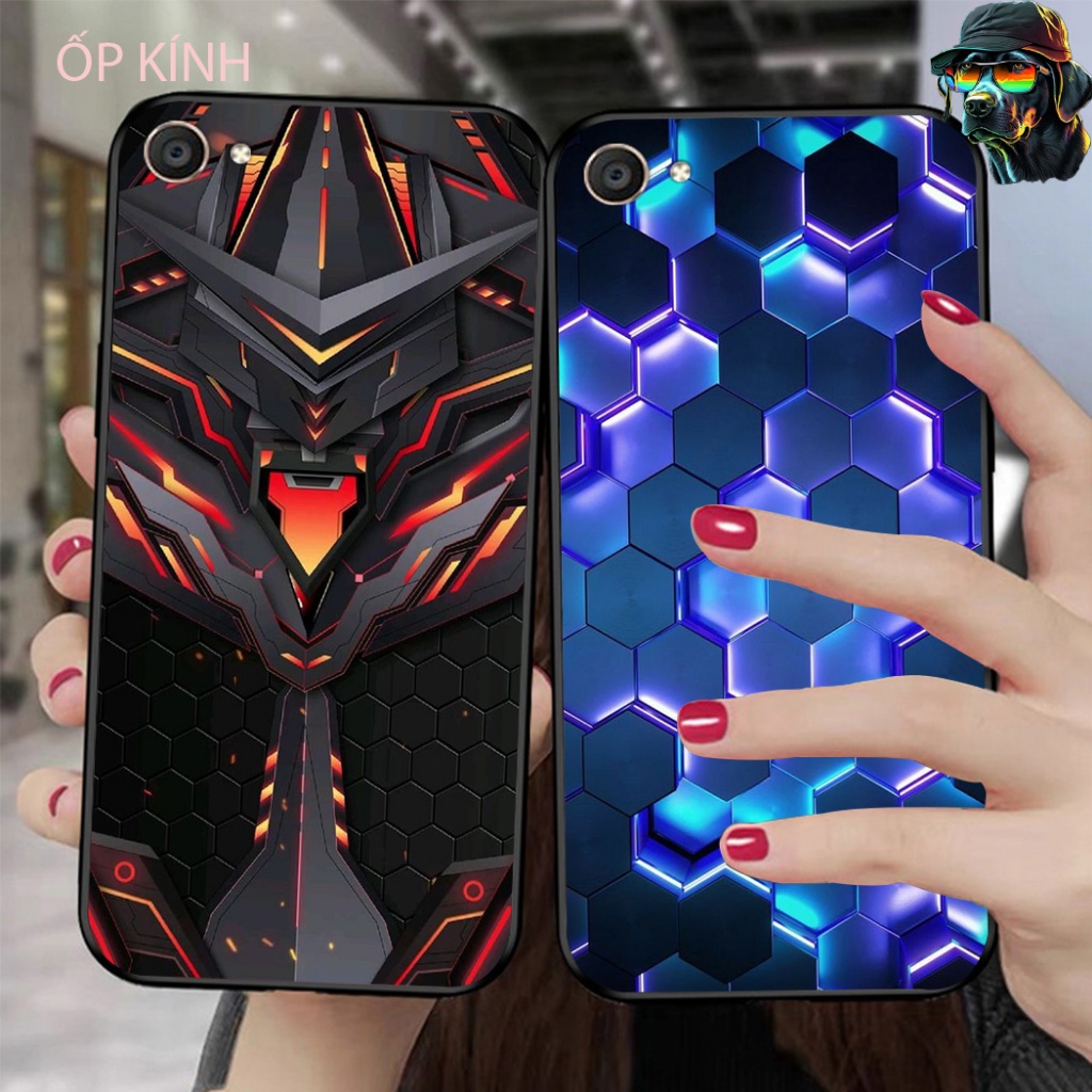 Vivo vivo y53 / vivo y55 2015 / y66 / y71 เคสโทรศัพท์แก้วพิมพ์ลายเทคโนโลยีสไตล์ผู้ชาย