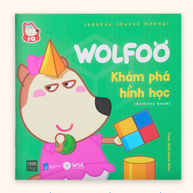 หนังสือ Wolfoo ค้นพบ IQ - Wolfoo สํารวจเรขาคณิต