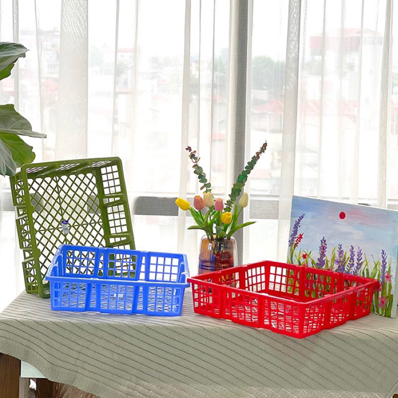 Square fruit basket*