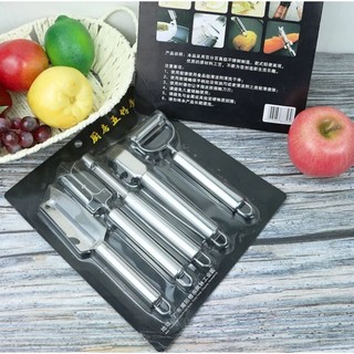Combo 5 Món Dao Bào Rau Củ Quả Đa Năng, Chất Liệu Inox Không Gỉ Chắc Chắn Siêu Tiện Dụng