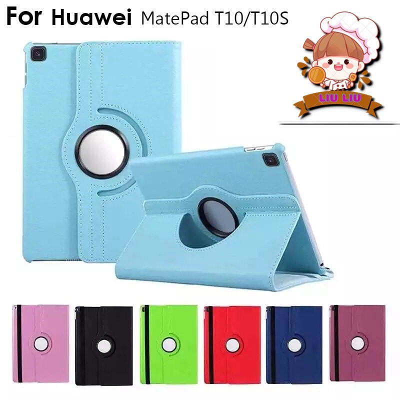 เคสหนังหมุนได้อัจฉริยะสําหรับ HUAWEI MatePad T10s (AGS3-L09 / AGS3-W09)