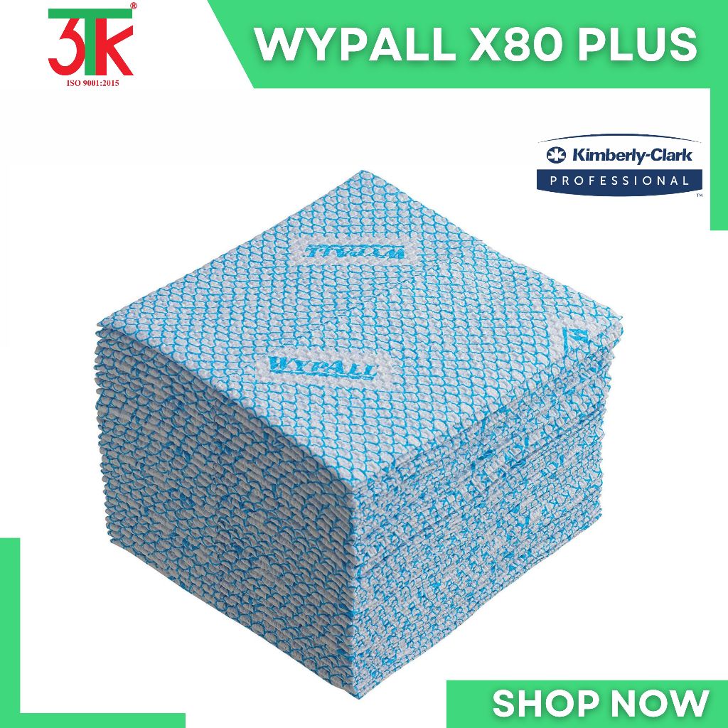 WYPALL X80 PLUS กระดาษดูดซับที่ใช้ในการประมวลผลอาหาร รหัส 19139