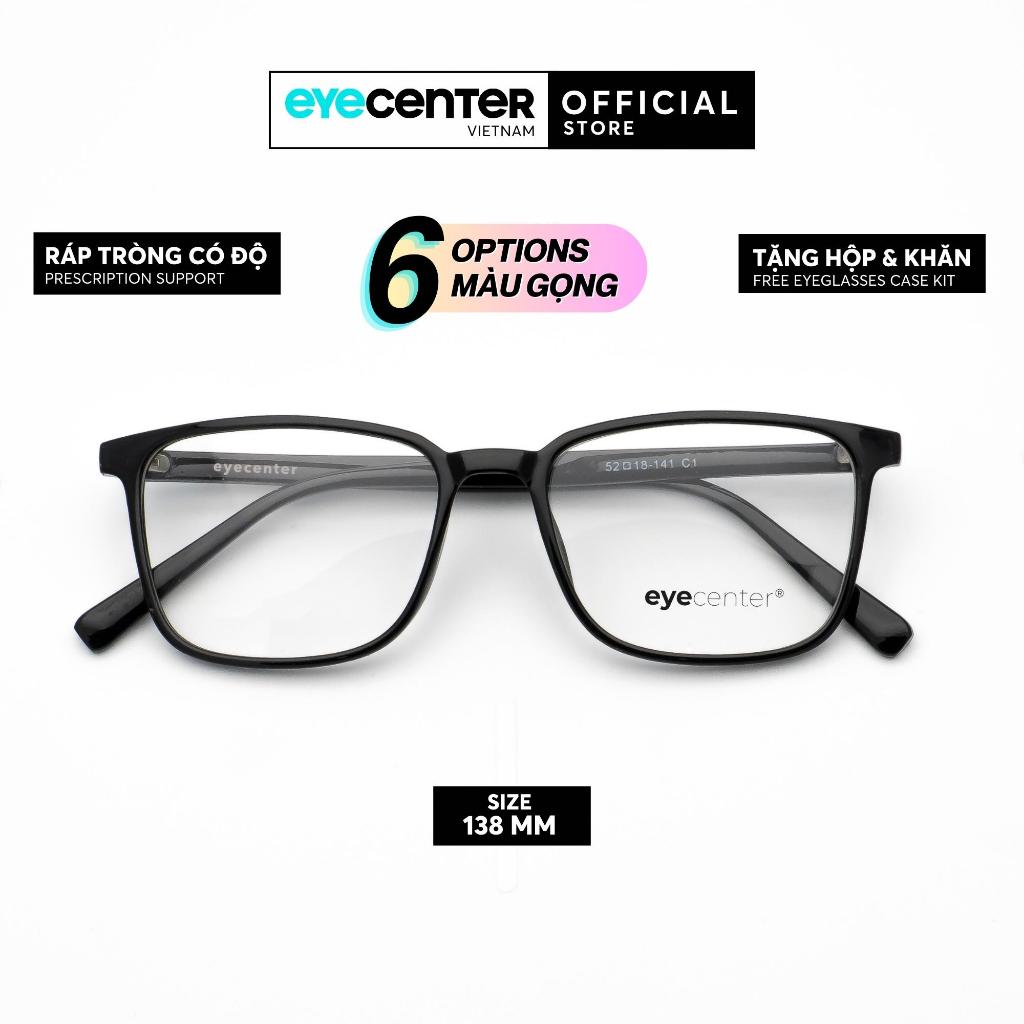 กรอบแว่นตา EYECENTER K21-S ของแท้สําหรับผู้ชายและผู้หญิงพร้อมแกนเหล็กป้องกันการเจาะนําเข้าจาก Eye Ce