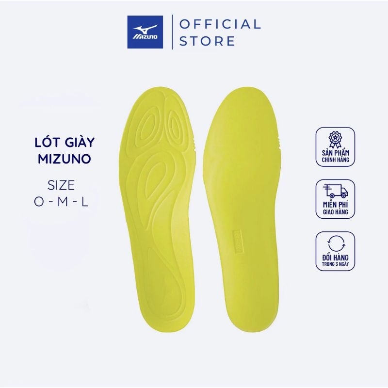 MIZUNO [1 คู่] แผ่นรองพื้นรองเท้า มิซูโน่ แท้