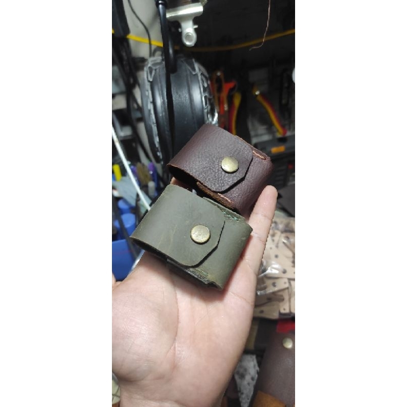 ซองหนัง zippo ทําด้วยมือ