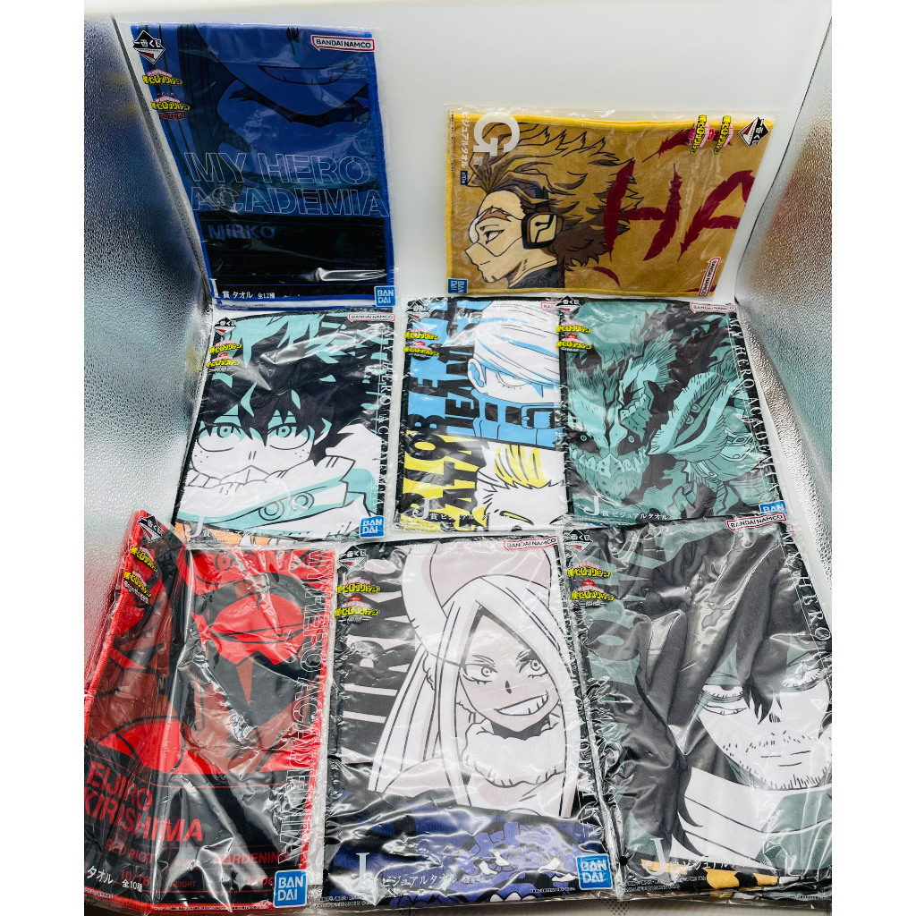 ผ้าเช็ดตัว กระเป๋าทุกแบบ ธีม My hero academia MHA 01 ของแท้