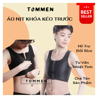 ÁO NỊT NGỰC TOMBOY ( DẠNG ÁO KHÓA KÉO TRƯỚC )