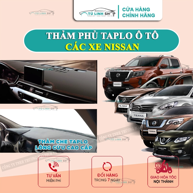 พรม MINCAR ของแท้สําหรับ NISSAN Sunny, Almera, Juke, Navara, Livina, Terra, Teana, Xtrail, Tiida