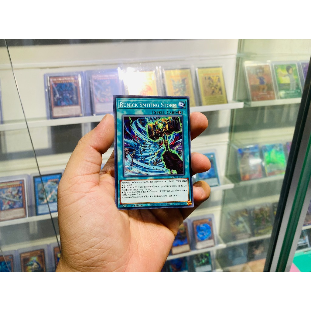 การ์ด Yugioh รหัส MP23-EN248 - RunickStimulat Storm - Common - รุ่นที่ 1