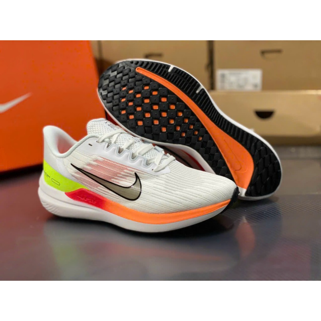 Nike Zoom Winflo 9 รองเท ้ าผ ้ าใบผู ้ ชาย Full Box ของแท ้
