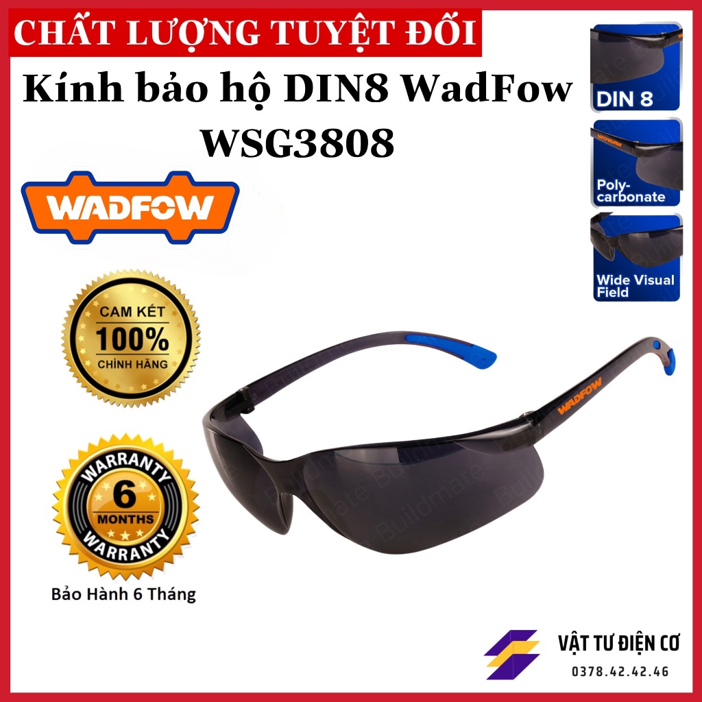 แว่นนิรภัย DIN8 WADFOW WSG3808
