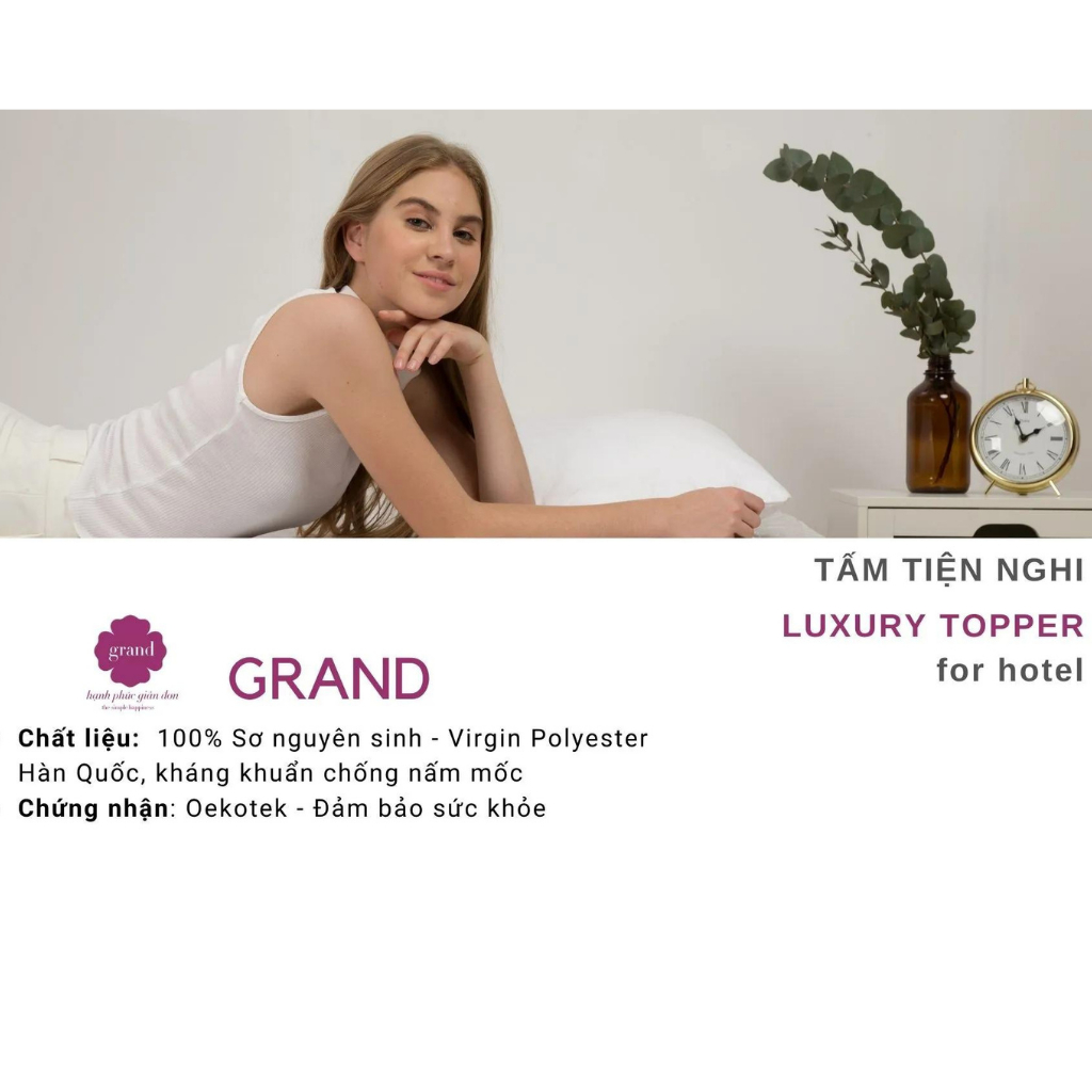 Luxury Mattress Topper by Thanhbinh hometextile comfort sheet หนา 3cm/8cm มีหลายขนาด