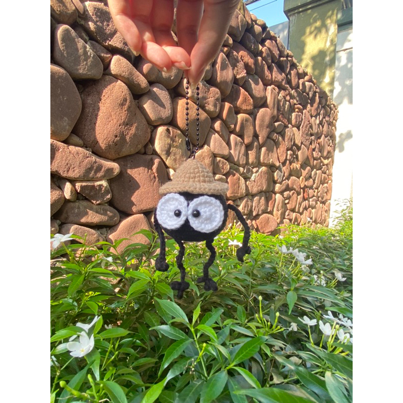 [ทํามือ] พวงกุญแจเขม่าการ์ตูน Ghibli