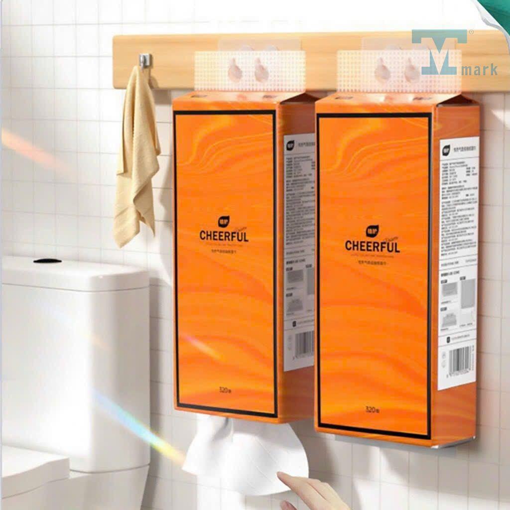 CHEERFUL PREMIUM 320 แผ่น 4-LAYER TOILET TISSUE PACK + ซื้อ 2 แพ็ค และรับสติ๊กเกอร์ฟรี