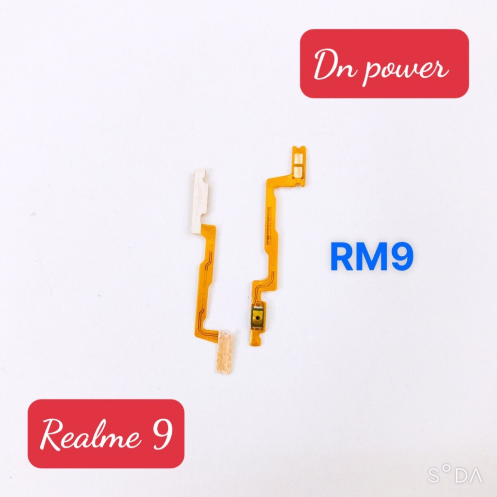 สายไฟ วงจรปุ่มเปิดปิดไฟ realme 9 oppo RMX3521