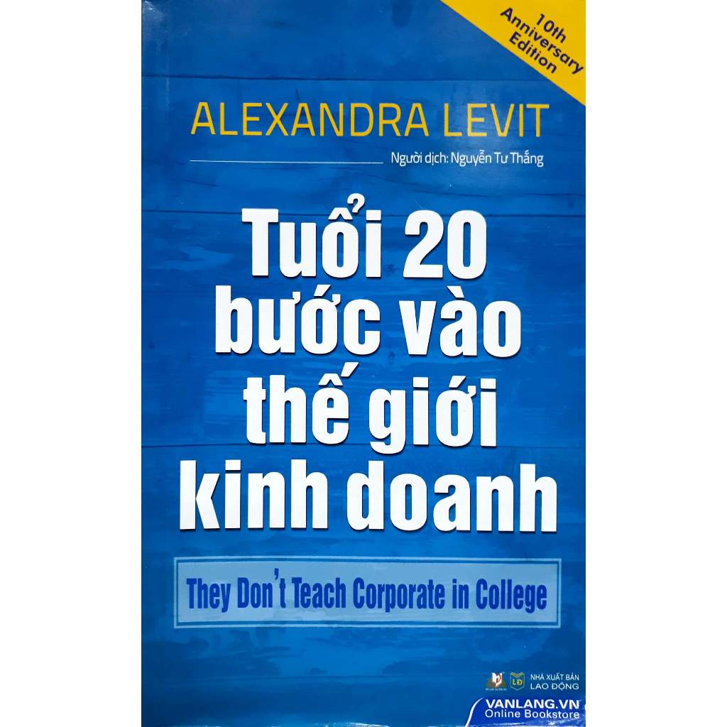TL Book - Age 20 Entering the Business World (2004 -2017) - Vanlangbooks