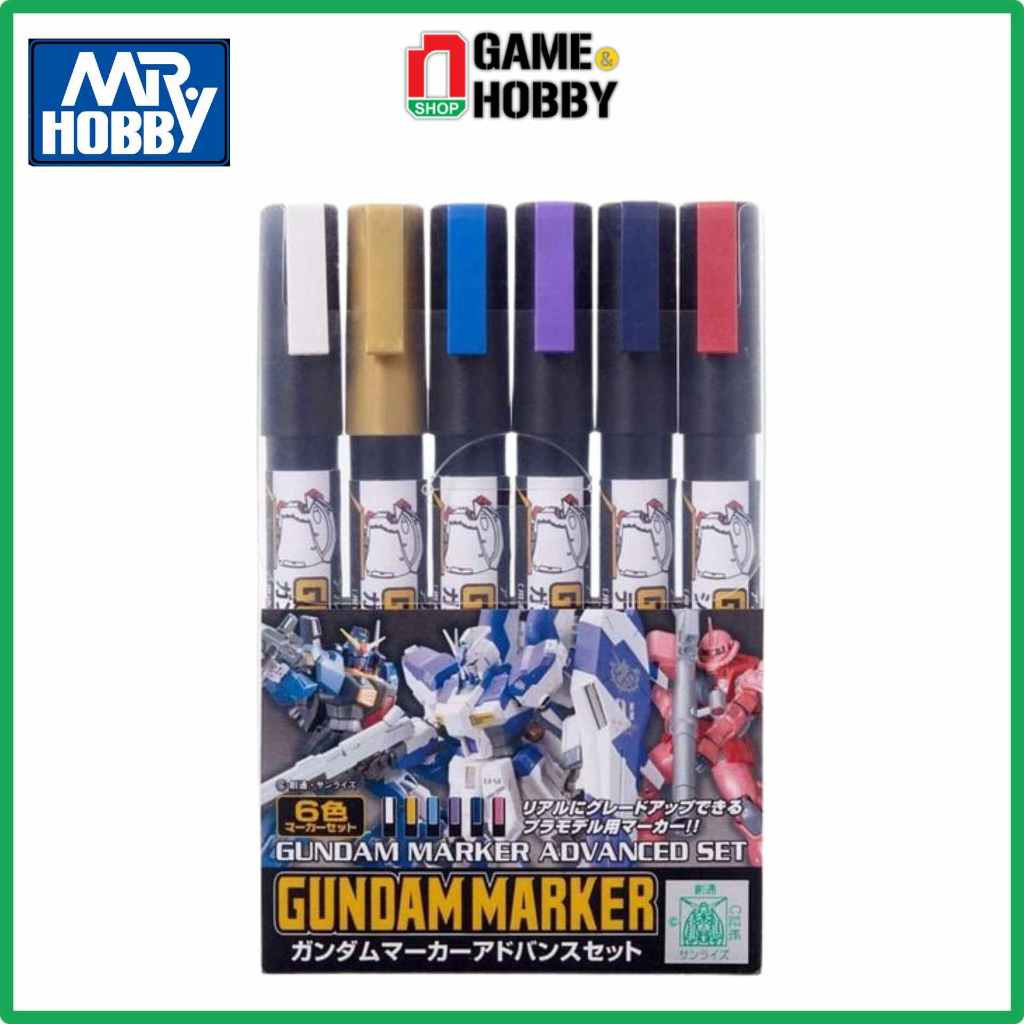 ชุดปากกาสี Mr.hobby สําหรับ Gundam Marker Advanced Set GMS124