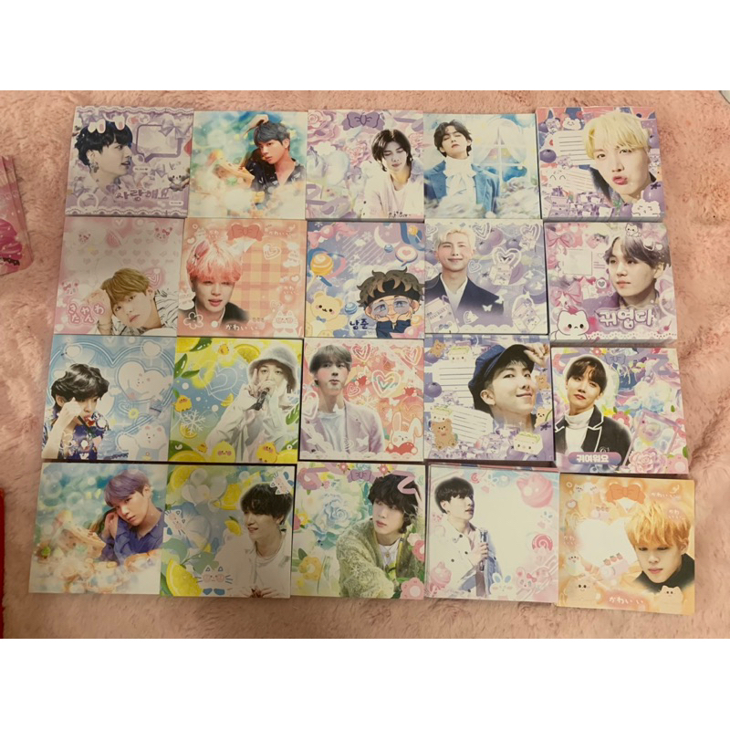 กล่อง MIX NOTE BANGTAN 7*7