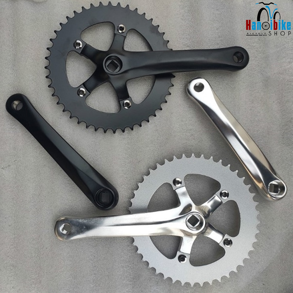 เพลาข้อเหวี่ยงจักรยาน Basic Fix Gear 44T