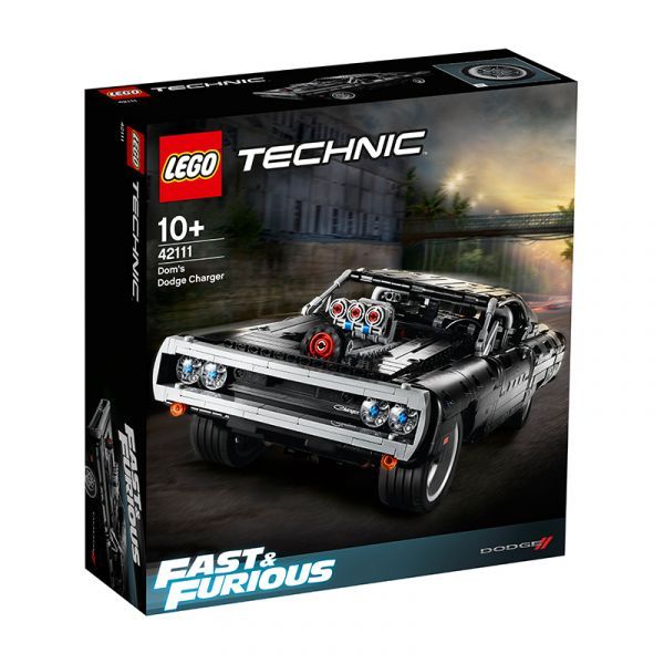 Lego TECHNIC 42111 Super Car DOM 'S DODGE CHARGER Assembly Kit
