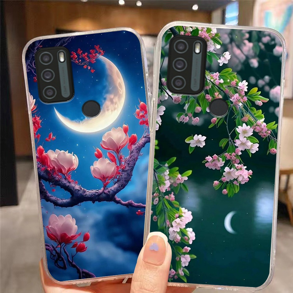 เคส Vsmart Star 5 / vsmart Joy 4 / vsmart Live 4 พิมพ์ลายดอกไม้สําหรับเคสสวยงาม