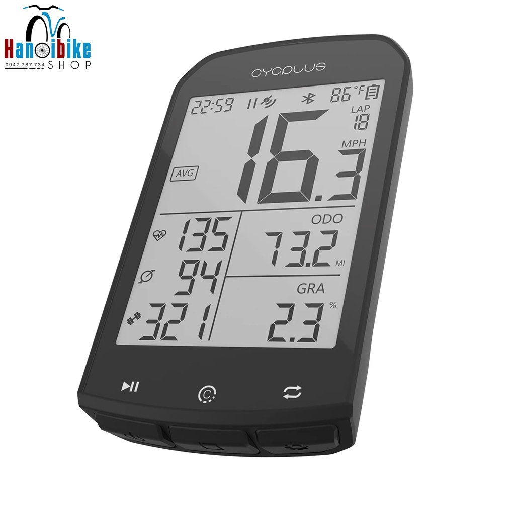 อุปกรณ์เสริมจักรยาน Cycplus m1 ใช้คลื่นดาวเทียม