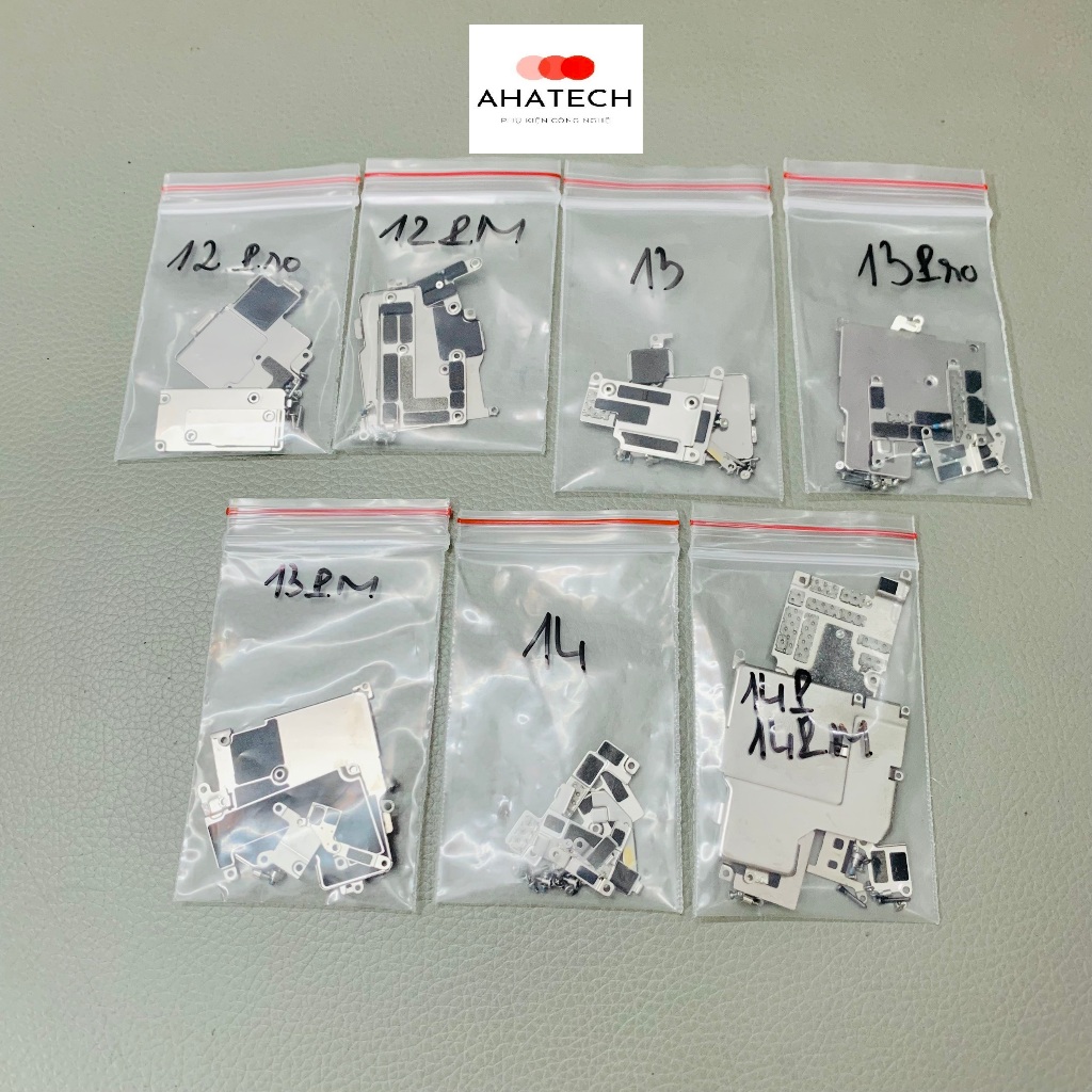 ชุดวงเล็บ + สกรูครบชุดสําหรับโทรศัพท์ 12/12Pro/12ProMax/13/13Pro/13Promax/14Pro/14Promax