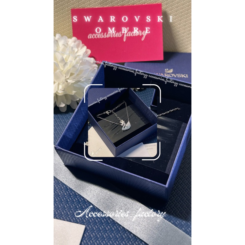 OMBRE BLUE & OMBRE GOLD สร้อยคอหงส์พรีเมี่ยม