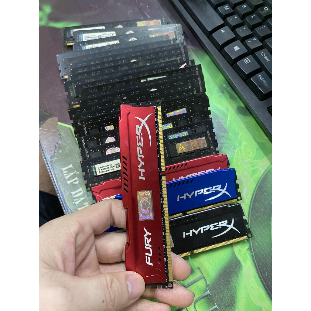 RAM KINGSTON 8G, HYPERX FURY dd3 8g 1600 ฟรีวางความร้อนซีพียู