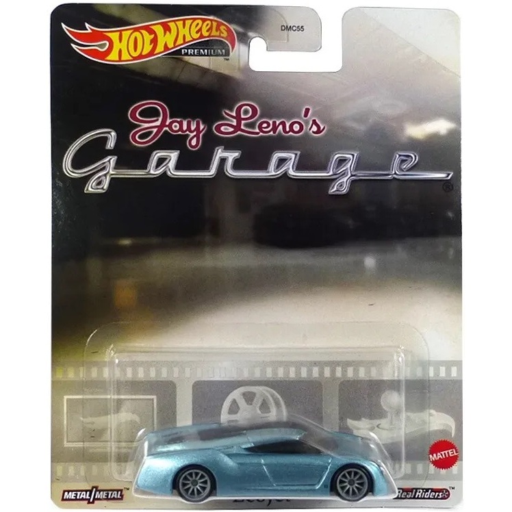 Hot Wheels รถโมเดล EcoJet โรงรถของ Jay Leno