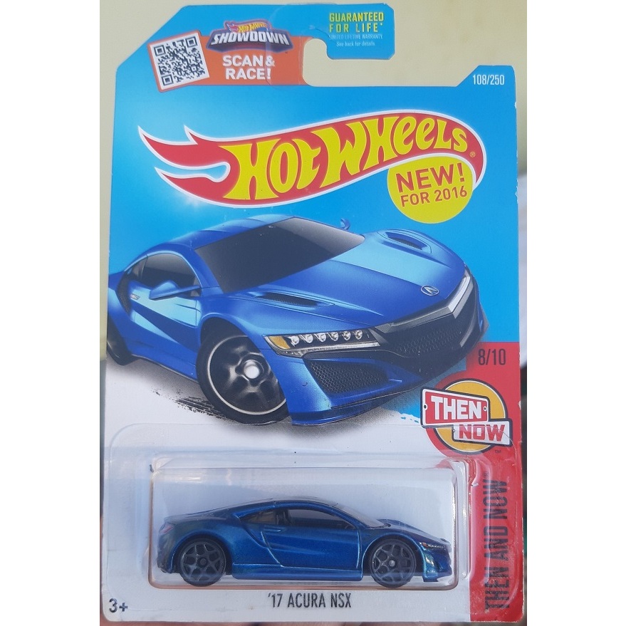 Hot Wheels 17 Acura NSX รถโมเดล