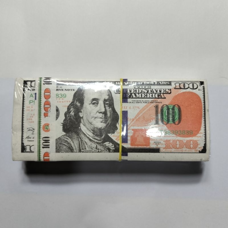 นําเสนอ paper_American Dollar Coins Hang Ma Department 10 พับ