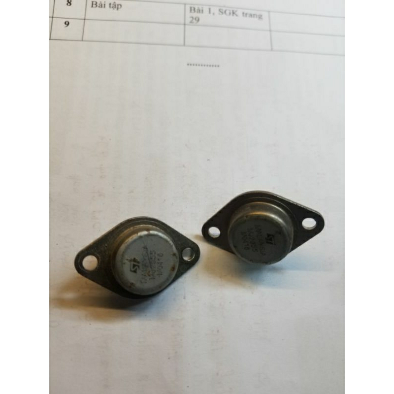 1 ชิ้น 2N3055 -MJ2955 ถอดประกอบ