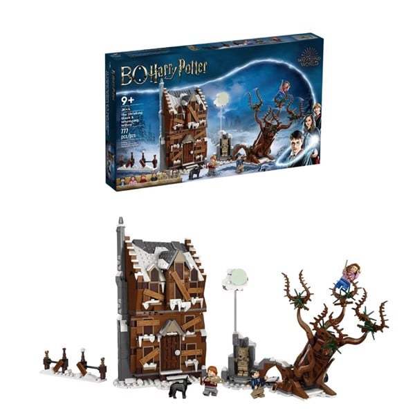 OEM Harry Potter Scream Tent and Whip Willow Assembly 3D Model Toy (777 ชิ้น, 76407)