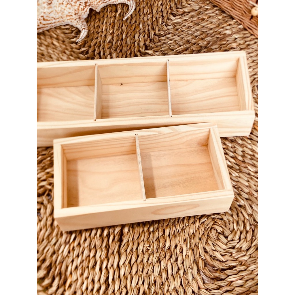 WOODEN COMPARTMENT TRAY/MULTI-COMPARE WOODEN BOX