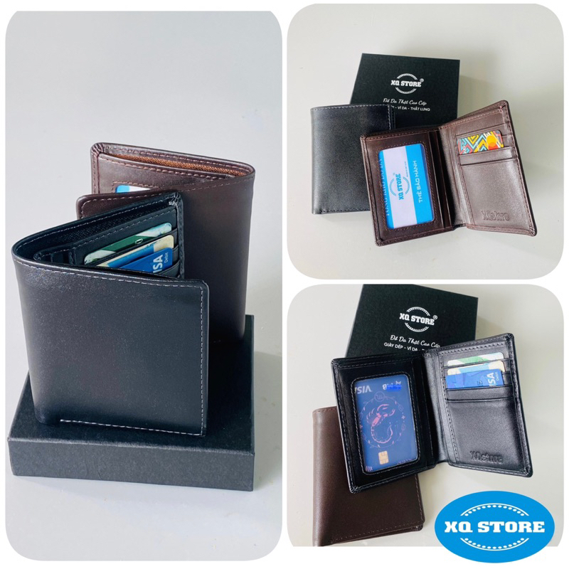 NAPPA COW LEATHER WALLET ยี่ห้อ XQ STORE