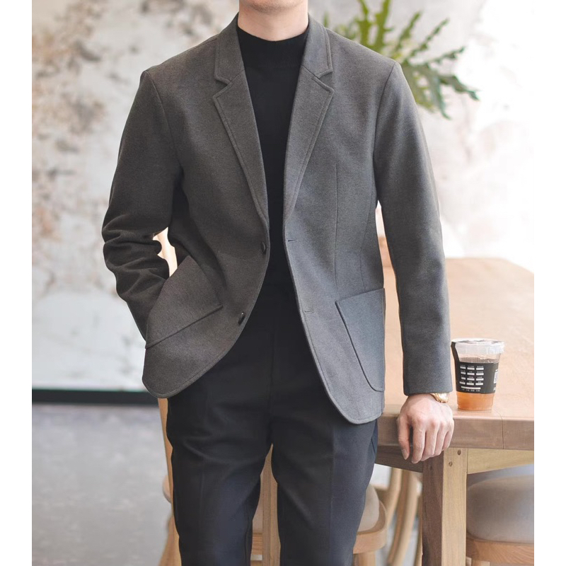 เบลเซอร์ผู้ชายแฟชั่นสไตล์เกาหลี K668