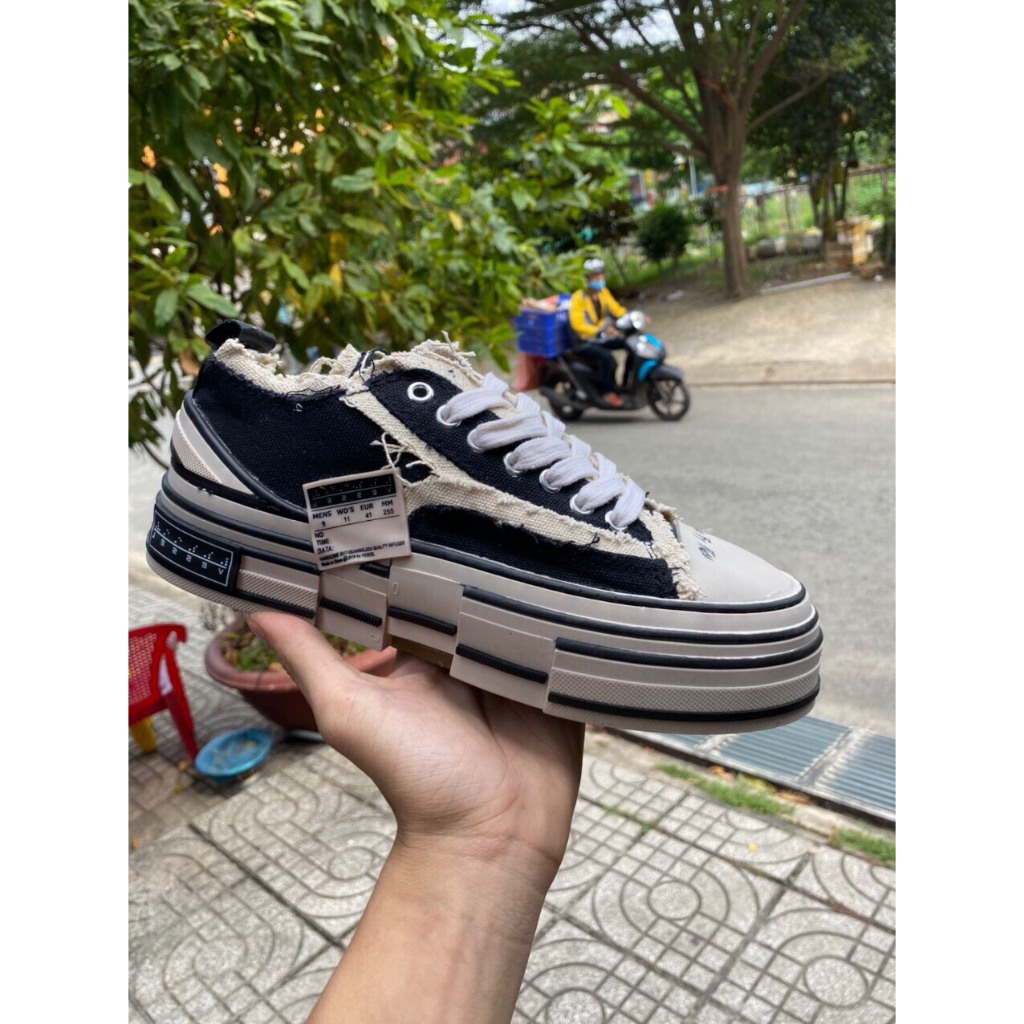 รองเท้า Xvessel พื้นไม้ รองเท้า cv ขาดพร้อมพื้นรองเท้าบุนวมทุกขนาดสําหรับผู้ชายและผู้หญิงผลิตภัณฑ์มา