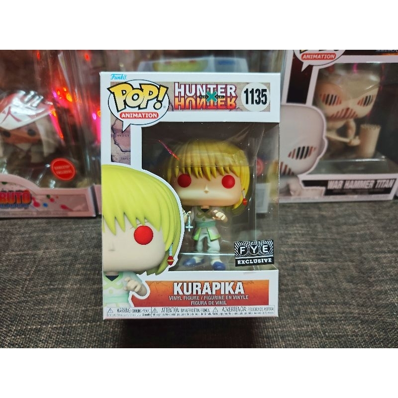 Funko Pop Hunter X Hunter Kurapika ของเล่นโมเดล