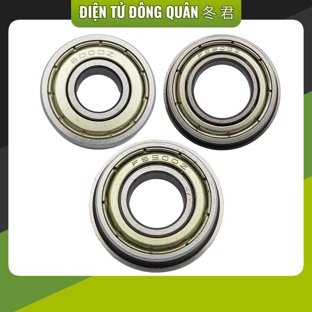 [HCM] แบริ่งเพลา 10mm 6000ZZ | F6800zz | F6900zz