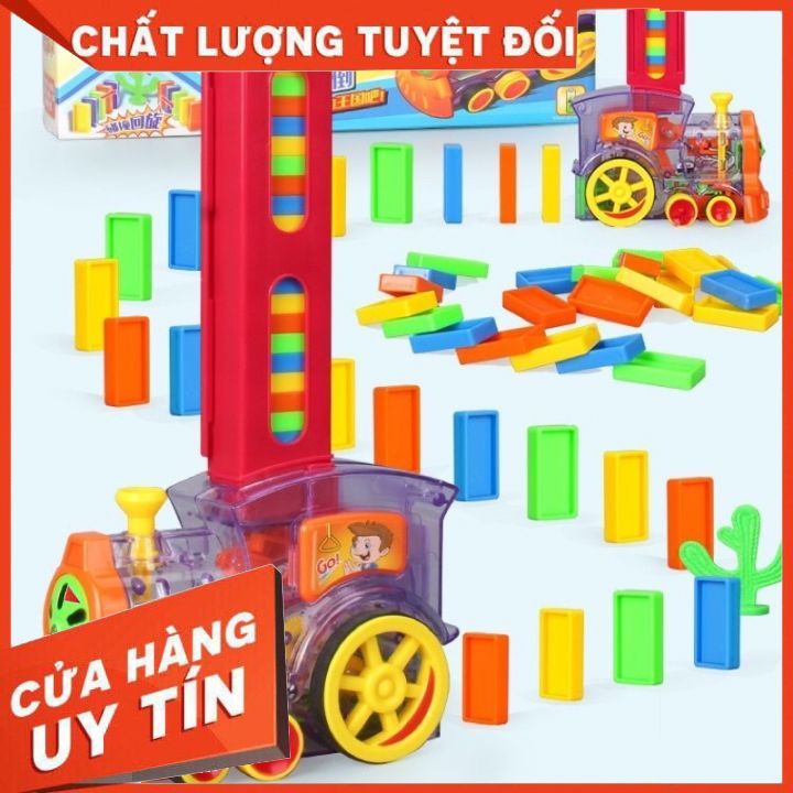 DOMINO PLAYING TRAIN TOY/SMART TOY/CHILDRENS CREATIVE