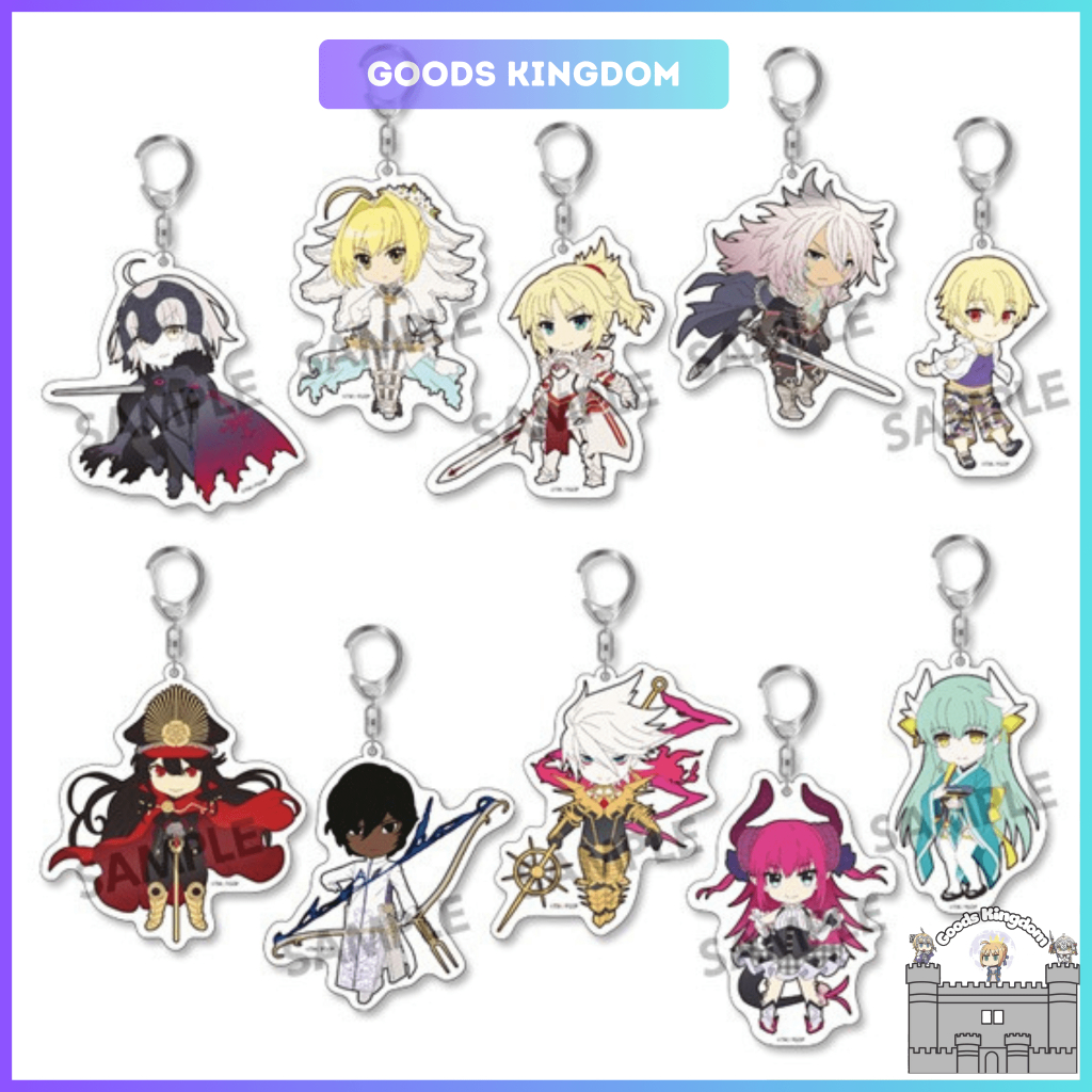 พวงกุญแจ Fate Grand Mica - ของแท้ Aniplex