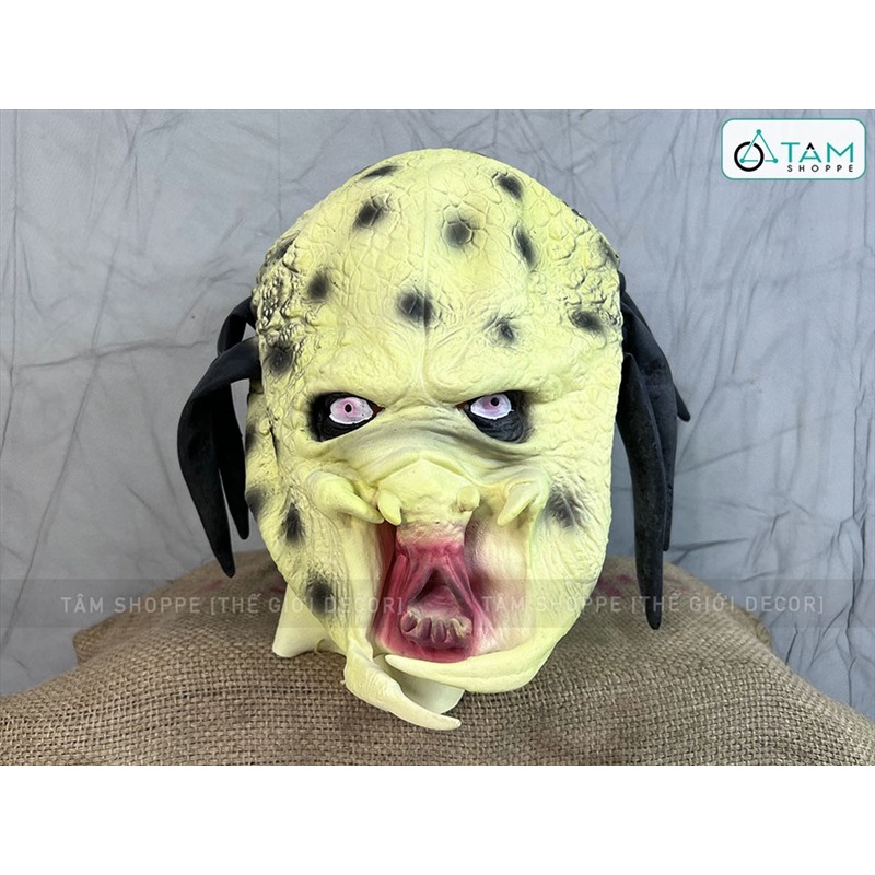 [HLLOWEEN - WITH FIRE] Rubber Predator Invisible Beast Mask MATNA-101