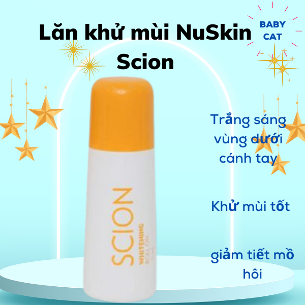 Nuskin Scion Pure White Roll Deodorant เกาหลี kv8 kv9