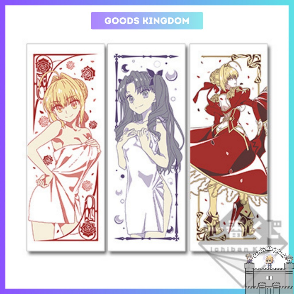 Fate Extra Last Encore ผ้าเช็ดตัวขนาดกลาง - ของแท้ Ichiban Kuji