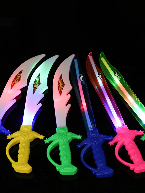 ดาบมีไฟสําหรับของเล่นเด็ก ดาบของเล่นมีไฟ LED สําหรับเด็ก-SU888