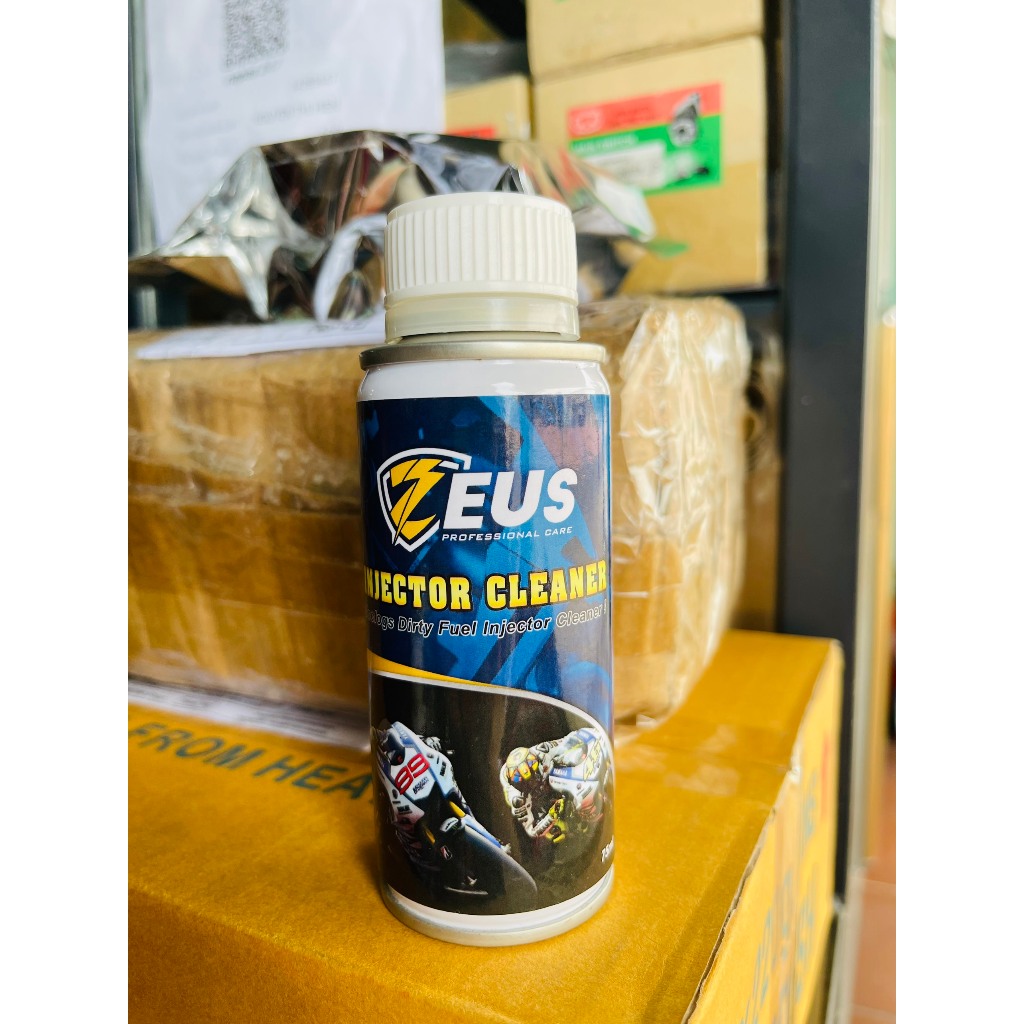 ZEUS INJECTOR CLEANER ห้องเผาไหม้และน้ํายาทําความสะอาด INJECTOR