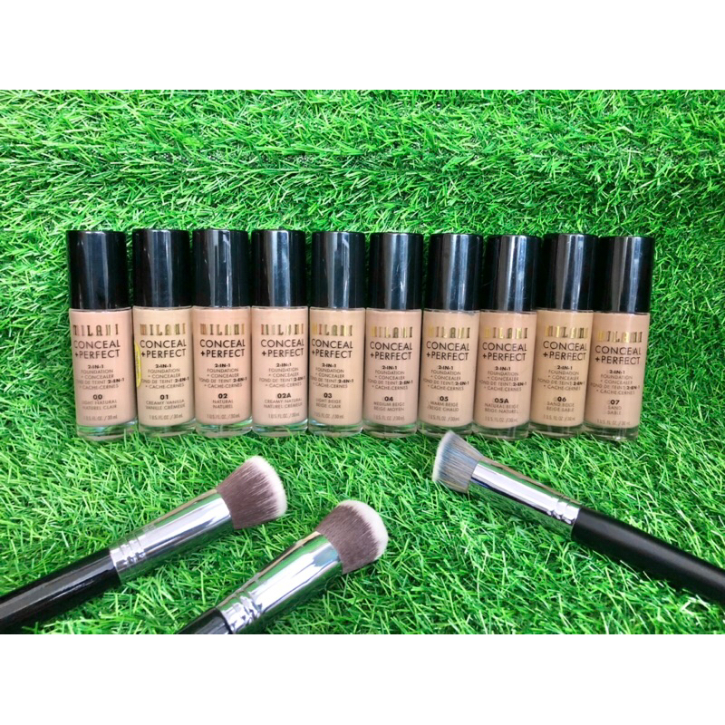 Milani CONCEAL + PERFECT 2-IN-1 FOUNDATION รองพื ้ นธรรมชาติ